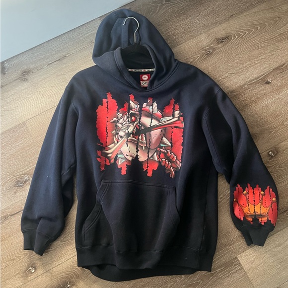 Jnco Jeans Graphic Hoodie. (Front And Back Graphic) Size Large - Picture 2 of 5